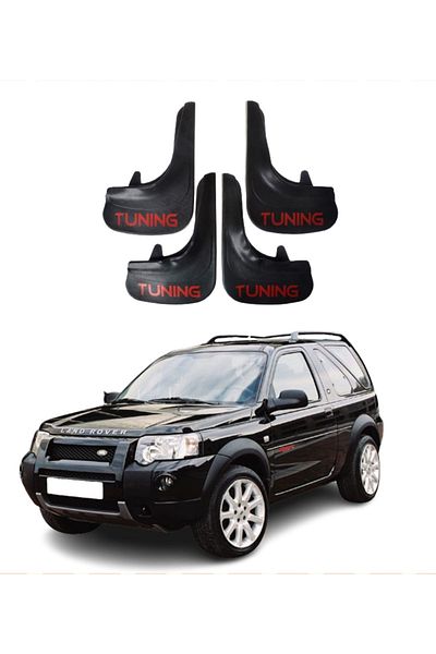 SONİKON LİNE Land Rover Freelander 1 Compatible Tuning Written 4-Piece Dust Cover Mudguard Mudguard Modified