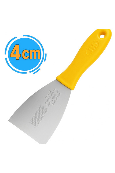 Duyar Plastik Saplı Kazıma Spatulası 4 cm