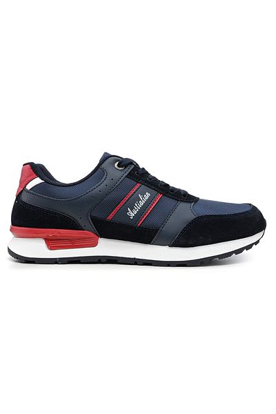 Tmall Pantofi sport de barbati,Cu insertii de plasa,B4010,Albastru inchis