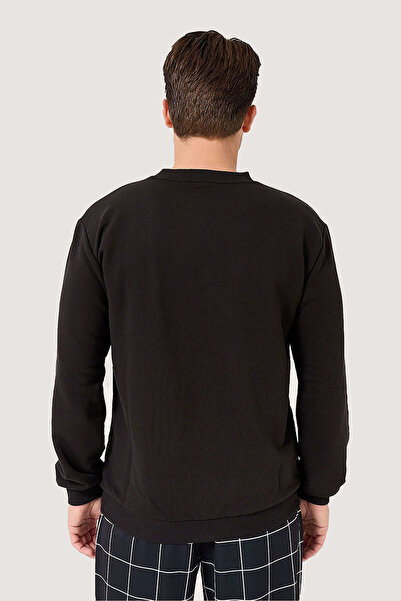 Fila Ανδρικό φούτερ με λαιμόκοψη Deva FAM0570