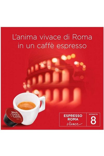 Nescafe Kapsle Nescafe Dolce Gusto Espresso Roma, 16 kapslí, 99,2g