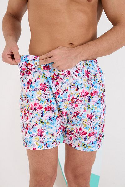 BELLİSİMO FLOWER PATTERNED SEA SHORTS