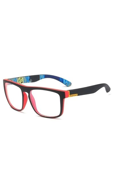 PICADİLİ Sunglasses with transparent lens, SG003, Red