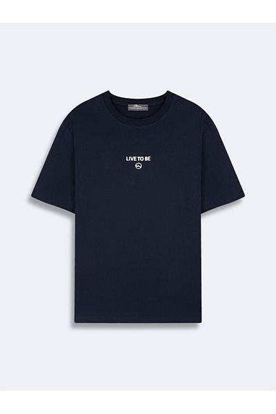Ltb Dark Blue Men's T-Shirt