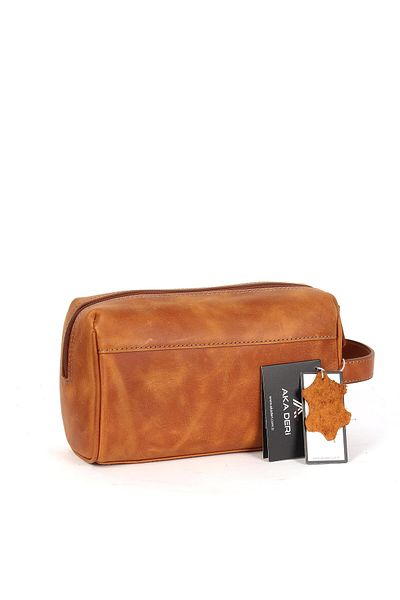 Aka Deri Crazy Light Tan Handbag 202 113