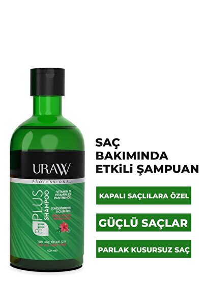 Uraw Saçları Dipten Uca Kadar Besleyici Dökülme Karşıtı Ve Canlandırıcı Şampuan 400 Ml