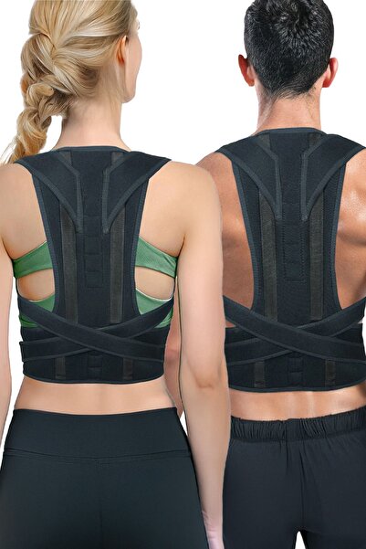 Pikas Kadın Erkek Dik Duruş Korsesi Dik Durmak Yürümek Için Kamburluk Kifoz Ö...