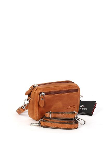 Aka Deri Craz Light Tan Handbag 112 113