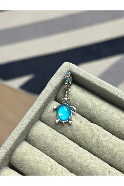 asaf Mavi kaplumbağa charm | asafaccessory