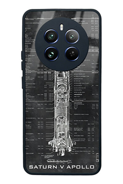 Spoyi Oppo Realme 12 Apollo Plan Designed Glossy Phone Case