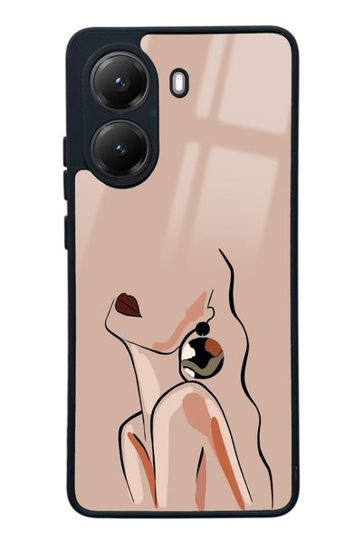 Spoyi Xiaomi Poco X7 Pro Silhouette Design Glossy Phone Case
