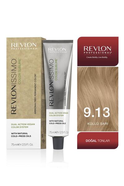 Revlon Professional Sublime Hair Color 9.13 Çok Açık Kumral / Altın-Küllü Yar...