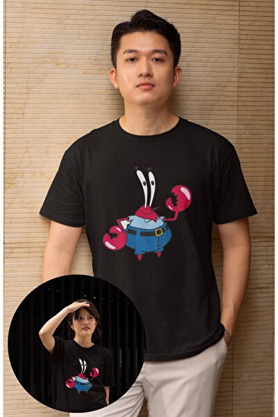 CNGZSHOP تي شيرت مطبوع عليه سرطان البحر للجنسين، تي شيرت مطبوع عليه شخصية سبو...