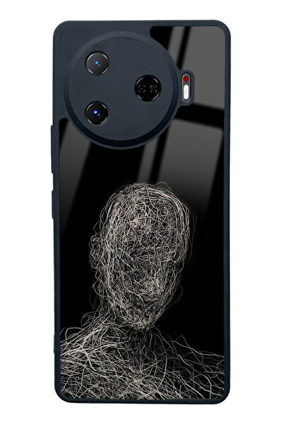 Spoyi Tecno Camon 30 Pro Draw Silüet Tasarımlı Glossy Telefon Kılıfı