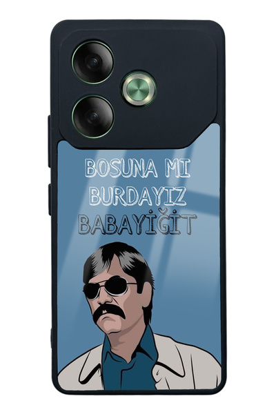 Spoyi غلاف هاتف Tecno Pova 6 Babayiğit بتصميم لامع