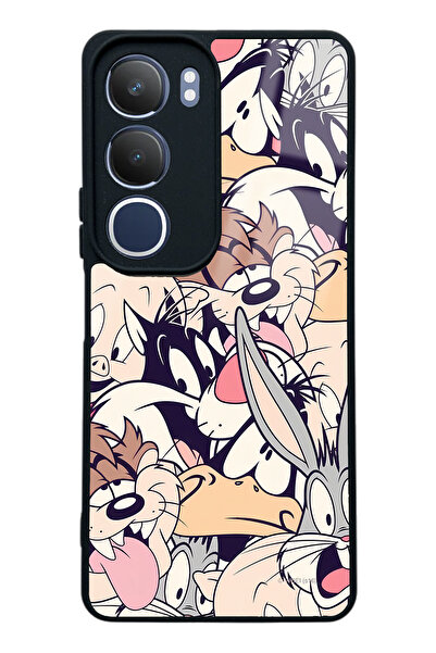Spoyi Vivo Y19s Disney Character Tasarımlı Glossy Telefon Kılıfı