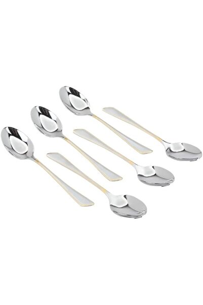ALSAIF Stainless Steel Spoon Set Model K2230506/24, 24 Pieces, Silver Color