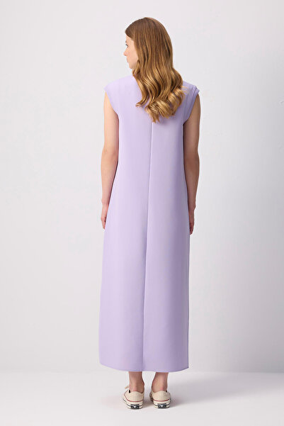 Touché Privé Gilet din crepon cu gâtul turn