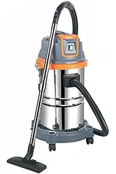POWER INDUSTRIAL Vacuum Drum Vacuum Wet & Dry Cleaner 35L 1500W Removable & Washable Filter