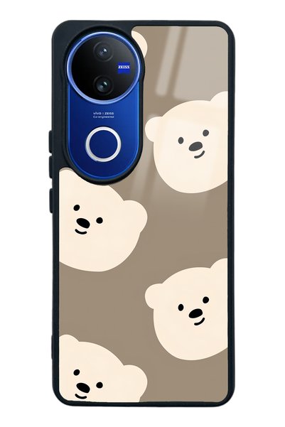Spoyi Vivo V50 Glossy Phone Case with Sweet Face Design