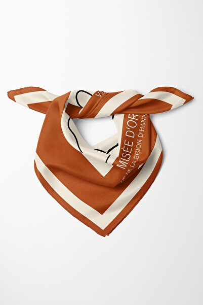 Buka Shops Пікассо "Музей Орсе" Абстрактне обличчя Преміум атласний шарф-бандана