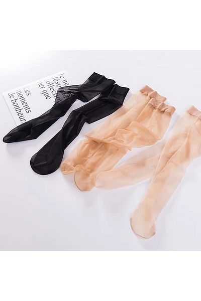 delis Set of 5 Pairs of Socks for Women, Ss093, Gray, Universal Size