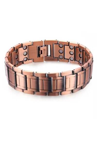 Alsade Saf Bakır Manyetik Enerji Denge Mıknatıs Bileklik