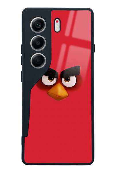 Spoyi Tecno Camon 40 Red Design Glossy Phone Case