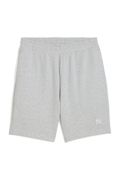 Puma Pantaloni scurți gri pentru bărbați Essentials Elevated 9 inch