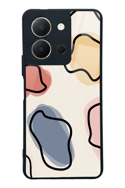 Spoyi Vivo Y36 Nude Milky Design Glossy Phone Case