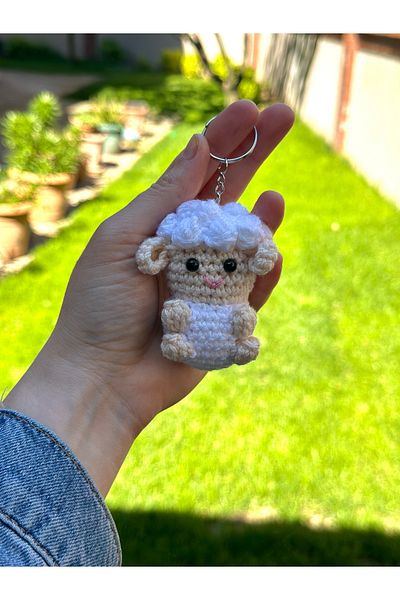 yucin Lamb Keychain, Bag Strap, Keychain