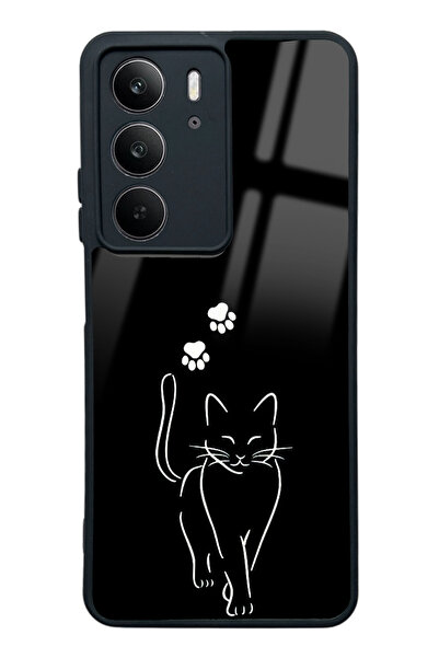 Spoyi Oppo Realme C75 Paticik Tasarımlı Glossy Telefon Kılıfı