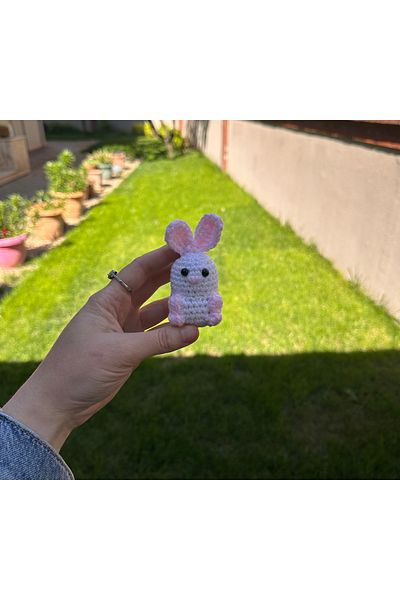 yucin Rabbit Keychain,Bag Strap Keychain