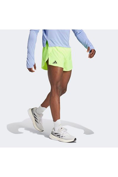adidas Adizero Essentials Split Men's Green Running Shorts