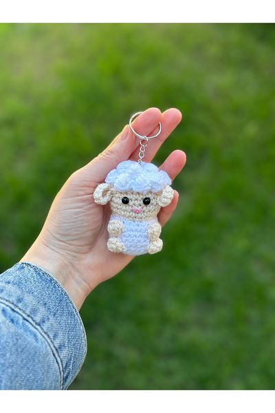 yucin Lamb Keychain, Bag Strap, Keychain