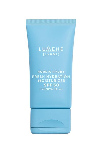 LUMENE Spf50 Sunscreen Moisturizer – Refreshing Cream, 50 Ml, for All Skin Types