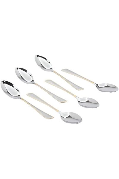 ALSAIF Stainless Steel Spoon Set Model K2230506/24, 24 Pieces, Silver Color