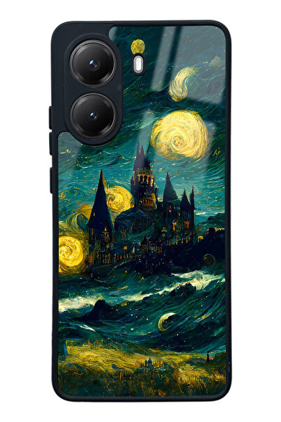 Spoyi Xiaomi Poco X7 Pro Van Gogh Tasarımlı Glossy Telefon Kılıfı