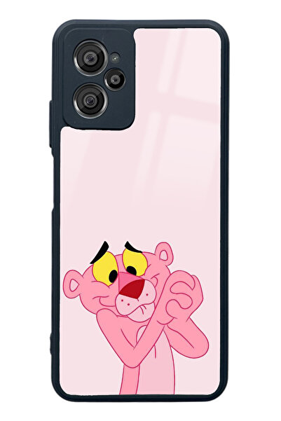 Spoyi Casper X30 Plus Pink Panter Tasarımlı Glossy Telefon Kılıfı