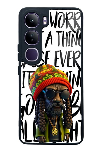 Spoyi Vivo V40 Lite Bob Marley Design Glossy Phone Case