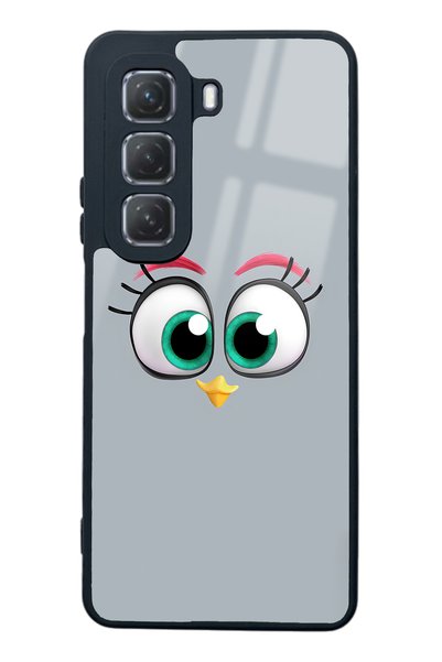 Spoyi Infinix Hot 50 Gray Design Glossy Phone Case
