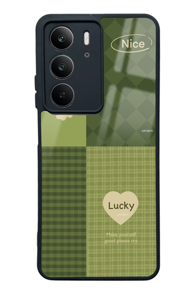Spoyi غلاف هاتف لامع بتصميم Lucky لهاتف اوبو Realme C75