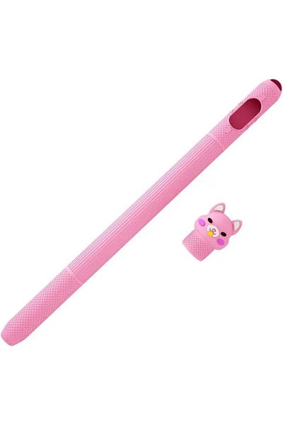 UnDePlus Apple Pencil 2. Generation Compatible Protective Silicone Case Anti-Slip Cute Cat Figure (Not a Pen!)