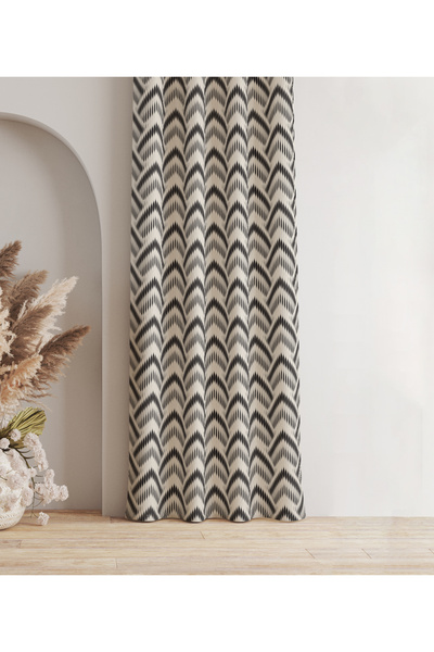 milroma قماش مخملي بنمط حديث، ستارة خلفية مطبوعة – جناح واحد – متوافق مع الكو...