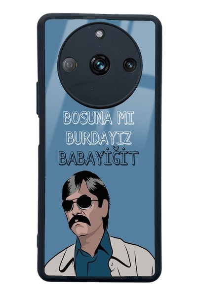 Spoyi Oppo Realme 11 Pro Glossy Phone Case with Babayiğit Design