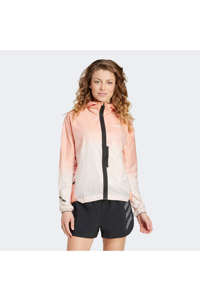 adidas Terrex Xperior Light Windweave Women's Orange Running Windbreaker