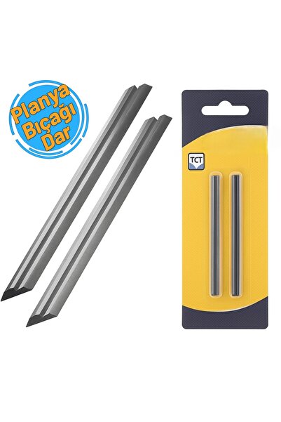 Bhd Planya Bıçağı İkili Set 82 mm Dar Tip