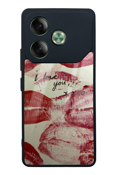 Spoyi Tecno Pova 6 I Love You Design Glossy Phone Case