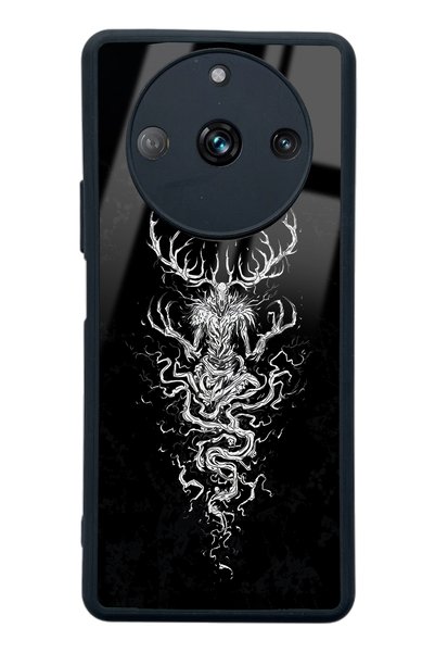 Spoyi Oppo Realme 11 Pro Witcher 3 Deer Design Glossy Phone Case