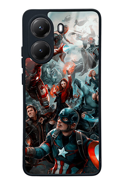Spoyi Xiaomi Poco X7 Pro Avengers Ultron Tasarımlı Glossy Telefon Kılıfı